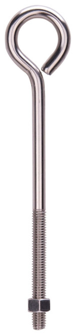 ProSource LR300 Eye Bolt, 9.5 mm Thread, Machine Thread, 3 in L Thread, 2-1/8 in Dia Eye, 439 lb Working Load [SKU: ORG0280669]