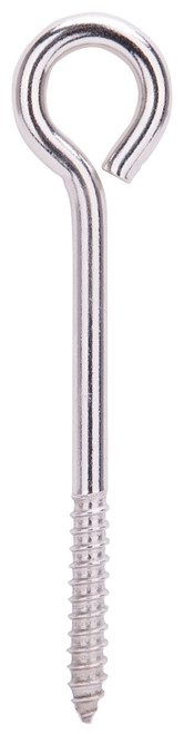 ProSource LR263 Lag Eye Bolt, 9.2 mm Thread, Screw Thread, 2 in L Thread, 1-3/8 in Dia Eye, 405 lb Working Load [SKU: ORG8840837]