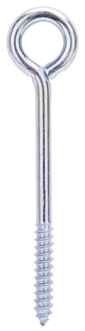 ProSource LR253 Lag Screw Eye, 9.7 mm Thread, Screw Thread, 2 in L Thread, 1-3/8 in Dia Eye, 296 lb Working Load, Steel [SKU: ORG0810259]