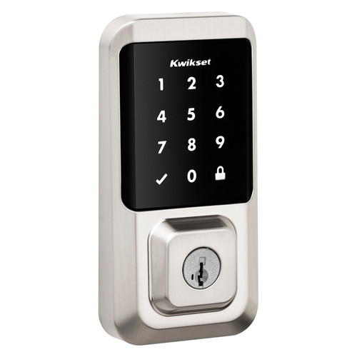 Kwikset Halo Series 939 WIFI TSCR 15 Touchscreen Wi-Fi Enabled Smart Lock, AAA Grade, Keyless Key, Zinc, Satin Nickel [SKU: ORG8381790]