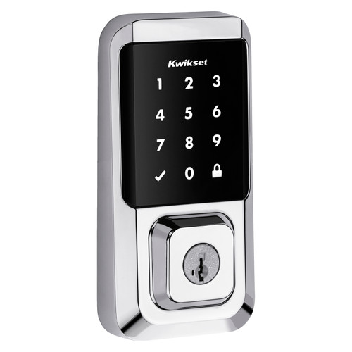 Kwikset Halo Series 939 WIFI TSCR 26 Touchscreen Wi-Fi Enabled Smart Lock, AAA Grade, Keyless Key, Zinc, Polished Chrome [SKU: ORG8381899]