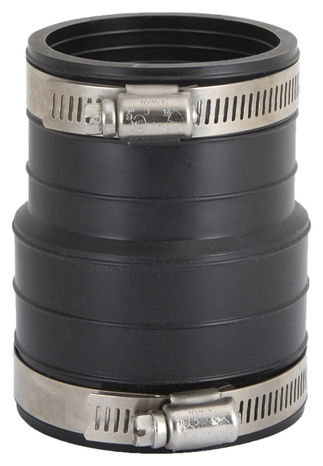 ProSource Coupling, 2 in, Socket to Pipe, PVC, Black [SKU: ORG5303326]