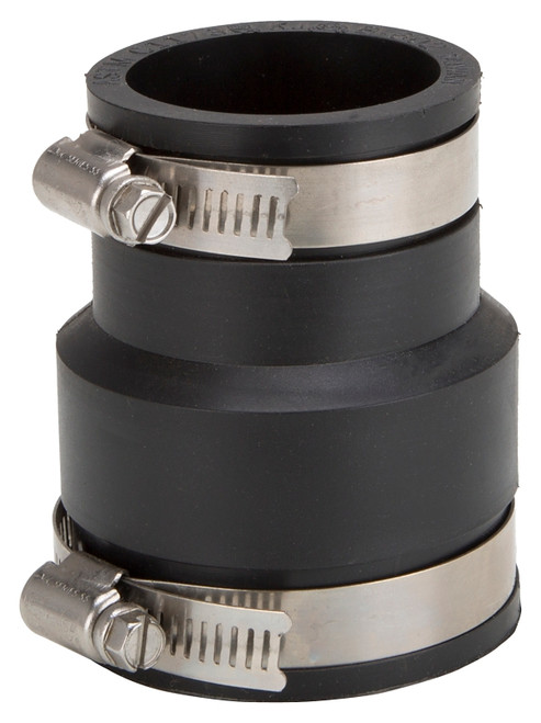 ProSource Coupling, 2 x 1-1/2 in, PVC, Black [SKU: ORG4407946]