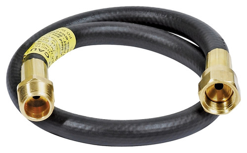 Mr. Heater F273716 Barbecue Hose, 22 in L, 3/8 in MIP x 3/8 in Female Flare, Thermoplastic [SKU: ORG2933166]