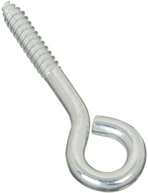 National Hardware N220-707 Lag Screw Eye, 3/8 in Thread, 2 in L Thread, 3/4 in ID Dia Eye, 3.01 in L Shank, Steel, Zinc [SKU: ORG6790133]