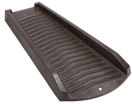 Amerimax 3001-12 Splash Block, 24 in L, 11-1/2 in W, Steel, Brown [SKU: ORG4451456]