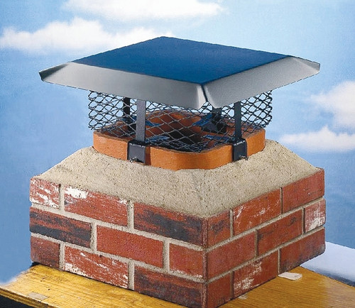SHELTER SCADJ-L Adjustable Chimney Cap, Steel, Black, Powder-Coated, Fits Duct Size: 19-1/2 x 9-1/4 x 24-1/2 in [SKU: ORG6504393]