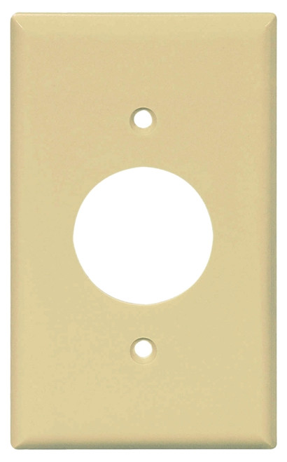 Eaton Wiring Devices PJ7LA Outlet Wallplate, 4.88 in L, 3.13 in W, Mid, 1 -Gang, Polycarbonate, Light Almond [SKU: ORG7211188]