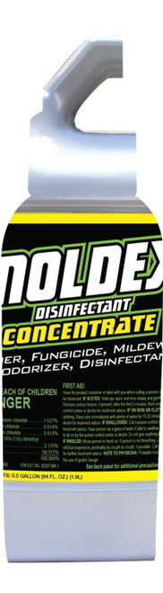 MOLDEX 5510 Concentrate Disinfectant, 64 oz, Liquid, Mild, Clear [SKU: ORG0885897]