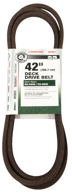 MTD 490-501-M019 Deck Drive Belt, 109 in L, 1/2 in W, 42 in Deck [SKU: ORG5443734]
