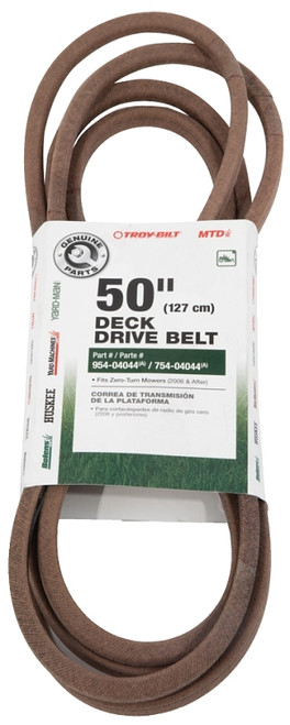 MTD 490-501-M018 Deck Drive Belt, 134 in L, 1/2 in W, 50 in Deck [SKU: ORG5443726]