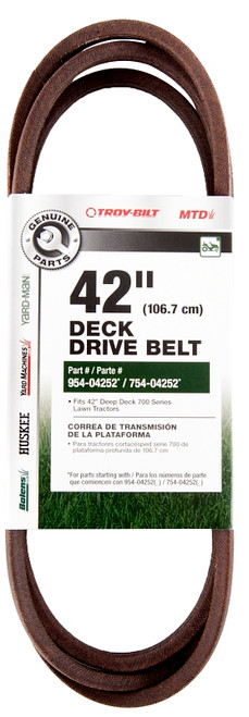 MTD 490-501-M008 Hydrostatic Transmission Drive Belt, 84 in L, 1/2 in W [SKU: ORG5443692]