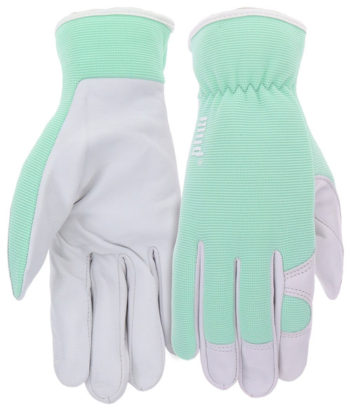 mud MD72001MT-W-SM High-Dexterity Gloves, Women's, S/M, Spandex Back, Mint [SKU: ORG5916127]