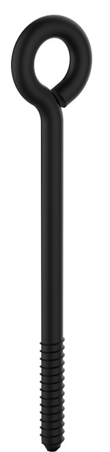 National Hardware N820-088 Lag Screw Eye, #6, 5/16 in Thread, 6 in OAL, 175 lb Working Load, Steel, Storm Shine [SKU: ORG7454291]