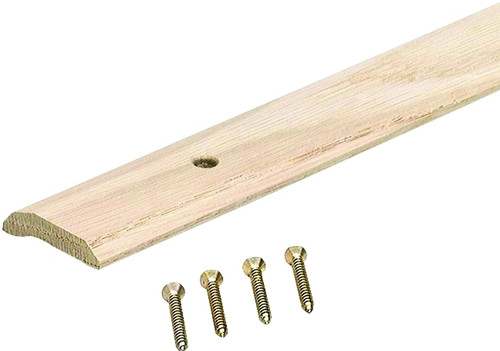 M-D 85357 Carpet Trim, 36-1/4 in L, 1.44 in W, Hardwood, Unfinished [SKU: ORG6136048]