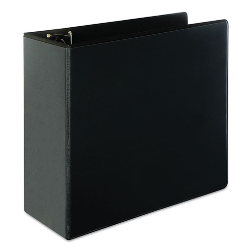 Slant D-Ring View Binder, 3 Rings, 5" Capacity, 11 x 8.5, Black [SKU: UNV20998]