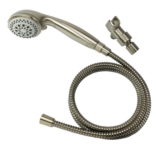 Boston Harbor S2254G22NP Handheld Shower Head, 1/2-14 NPT Connection, 1.75 gpm, 5 Spray Settings, 5 -Spray Function, PVC [SKU: ORG1874957]