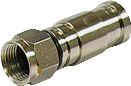 GB F GDC-6CM Compression Connector, Nickel-Plated, Silver [SKU: ORG3719911]