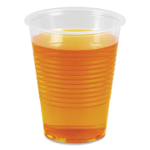 Translucent Plastic Cold Cups, 10 oz, Polypropylene, 100 Cups/Sleeve, 10 Sleeves/Carton [SKU: BWKTRANSCUP10CT]