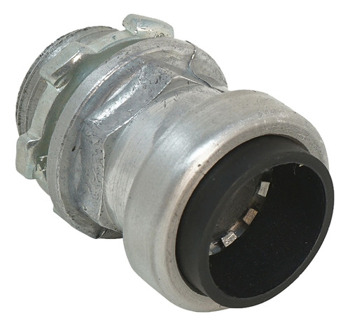 Southwire SIMPush 65071101 Conduit Box Connector, 3/4 in Push-In, 1.31 in OD, Metal [SKU: ORG5012646]
