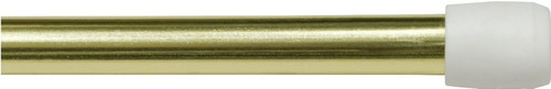 Kenney KN631/3 Spring Tension Rod, 7/16 in Dia, 28 to 48 in L, Metal, Brass [SKU: ORG1007624]