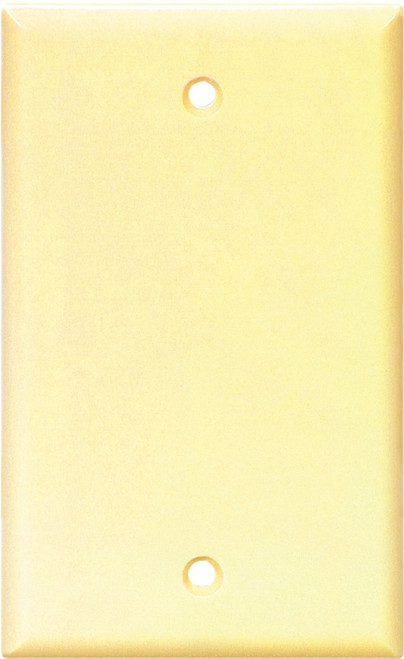 Eaton Cooper Wiring 2129 2129V-BOX Wallplate, 4-1/2 in L, 2-3/4 in W, 0.08 in Thick, 1 -Gang, Thermoset, Ivory [SKU: ORG4248100]
