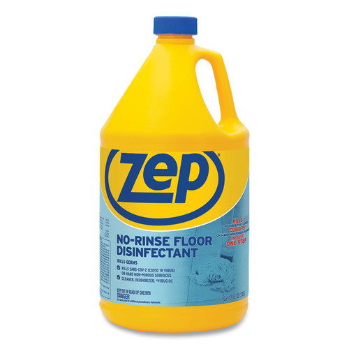 No-Rinse Floor Disinfectant, 1 gal Bottle [SKU: ZPEZUNRS128EA]