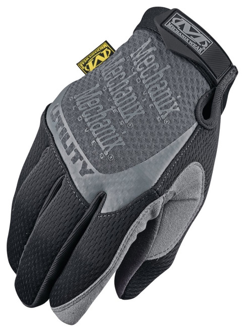 MECHANIX WEAR H15-05-010 Breathable, Tricot Work Gloves, Men's, L, 10 in L, Reinforced Thumb, Hook-and-Loop Cuff, Black [SKU: ORG0742585]