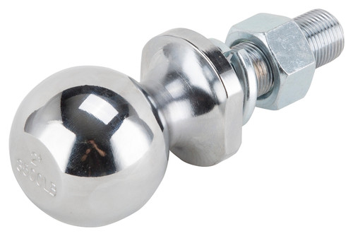 Vulcan TD-04 Hitch Ball, 2 in Dia Ball, 3/4 in Dia Shank, 3,500 lb Gross Towing [SKU: ORG1595115]