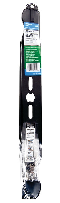 ARNOLD 490-100-0090 Lawn Mower Blade, 20 in L, 2-1/4 in W [SKU: ORG5077896]