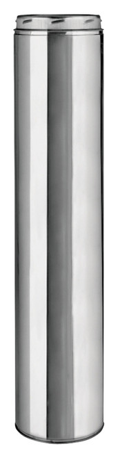 SELKIRK 206012U Chimney Pipe, 8 in OD, 12 in L, Stainless Steel [SKU: ORG6571293]