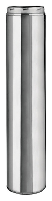 SELKIRK 206024U Chimney Pipe, 8 in OD, 24 in L, Stainless Steel [SKU: ORG7565146]