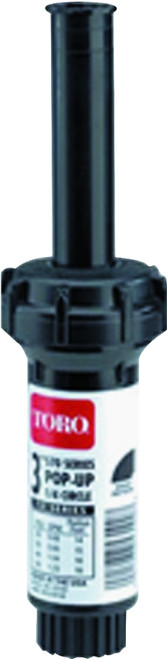 TORO 570Z Pro 53815 Pop-Up Spray Sprinkler, 1/2 in Connection, FNPT, 3 in H Pop-Up, 15 ft, 27 deg Nozzle Trajectory [SKU: ORG7562705]