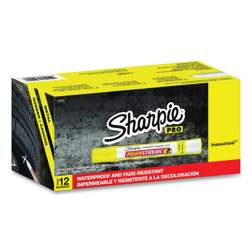 Mean Streak Marking Stick, Broad Bullet Tip, Yellow [SKU: SAN85005]