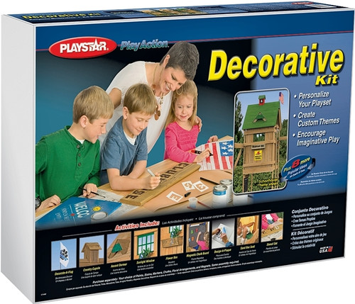 PLAYSTAR PS 7980 Decorative Kit, Yellow Pine [SKU: ORG3192846]