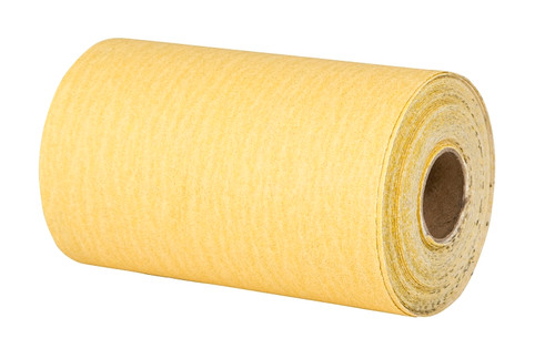NORTON Stick & Sand 07660749249 Sand Sheet Roll, 4-1/2 in W, 30 ft L, P180 Grit, Fine, Aluminum Oxide Abrasive [SKU: ORG3310919]