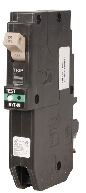 EATON CHFP120AF Circuit Breaker, AFCI, CH, 20 A, 1 -Pole, 120/240 VAC, Plug Mounting [SKU: ORG7343064]