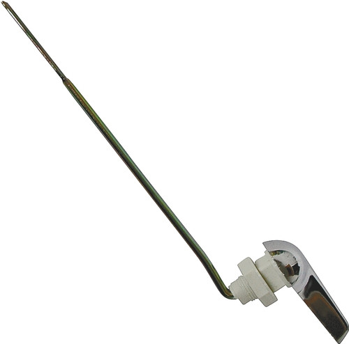 ProSource Toilet Flush Lever, Front Mounting, 8 in L Flush Arm, Steel/Zinc, Polished Brass/Yellow Zinc [SKU: ORG6451447]