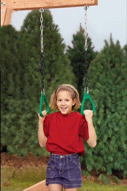 PLAYSTAR PS 7536 Gym Ring, Polyethylene, Green [SKU: ORG8564981]