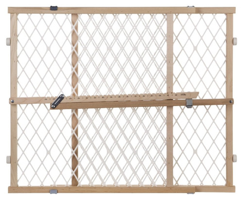 North States 4604 Security Gate, Wood, Natural, 23 in H Dimensions [SKU: ORG1326834]