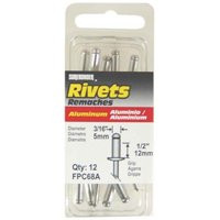 SUREBONDER FPC68A Pop Rivet, Long, 1/2 in L, Aluminum [SKU: ORG6805907]