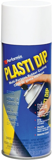 Plasti Dip 11207-6 Rubberized Coating White, White, 11 oz, Aerosol Can [SKU: ORG9084971]