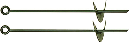 PLAYSTAR PS 7690 Playset Anchor, Black, For: Securing Playsets, Slides and Climbers [SKU: ORG2021160]