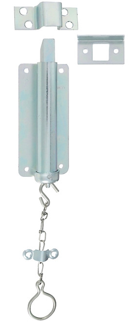 National Hardware V820 Series N150-771 Chain Bolt, 6 in L Bolt, Steel, Zinc [SKU: ORG7157035]