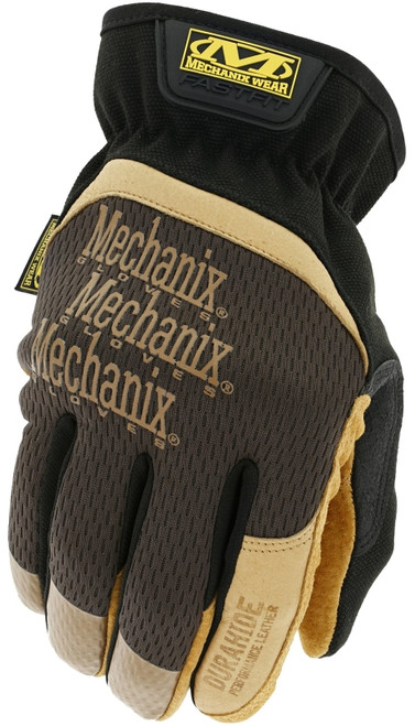 MECHANIX WEAR DuraHide LFF-75-009 Mechanic Gloves, M, Keystone Thumb, Open Cuff, Leather, Tan [SKU: ORG0743146]