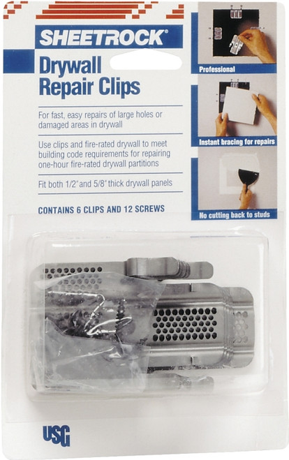 USG 380161048 Drywall Repair Clip [SKU: ORG6623250]