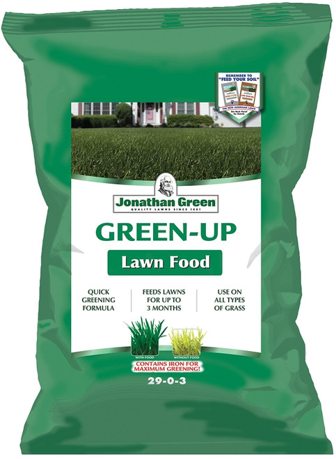 Jonathan Green Green-Up 11989 Lawn Fertilizer, 45 lb Bag, Granular, 29-0-3 N-P-K Ratio [SKU: ORG7973779]