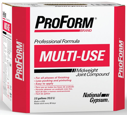 Proform JT0087 Joint Compound, Paste, Gray, 3.5 gal [SKU: ORG1768423]