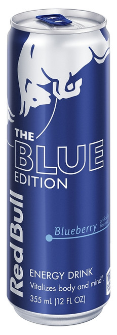 Red Bull 611269182460 Energy Drink, Blueberry Flavor, 12 oz Can [SKU: ORG7410384]