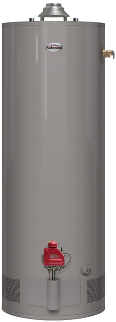 Richmond Essential Series 6G50-36PF3 Gas Water Heater, Liquid Propane, 50 gal Tank, 85 gph, 36000 Btu/hr BTU [SKU: ORG0046227]